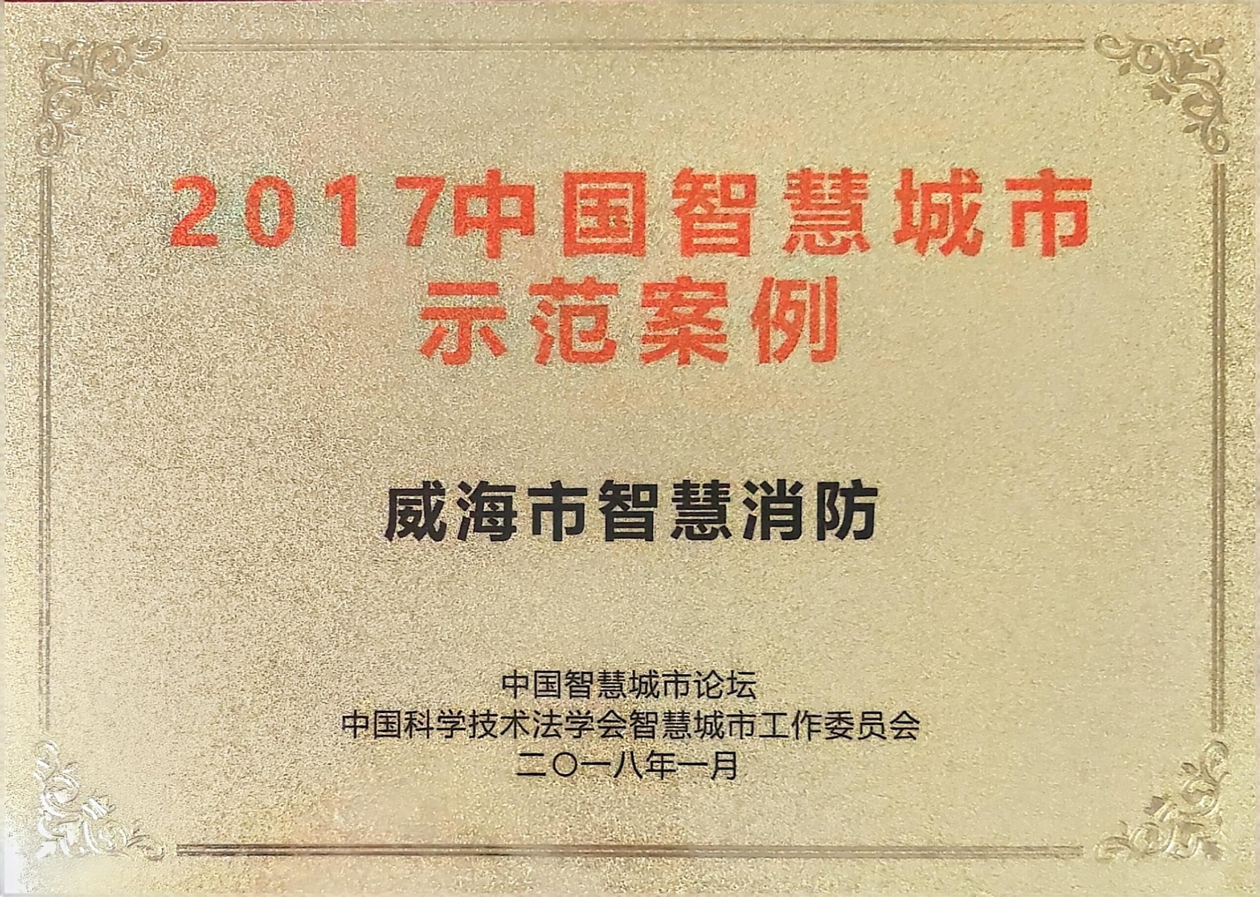 China Smart City Demonstration Case Award