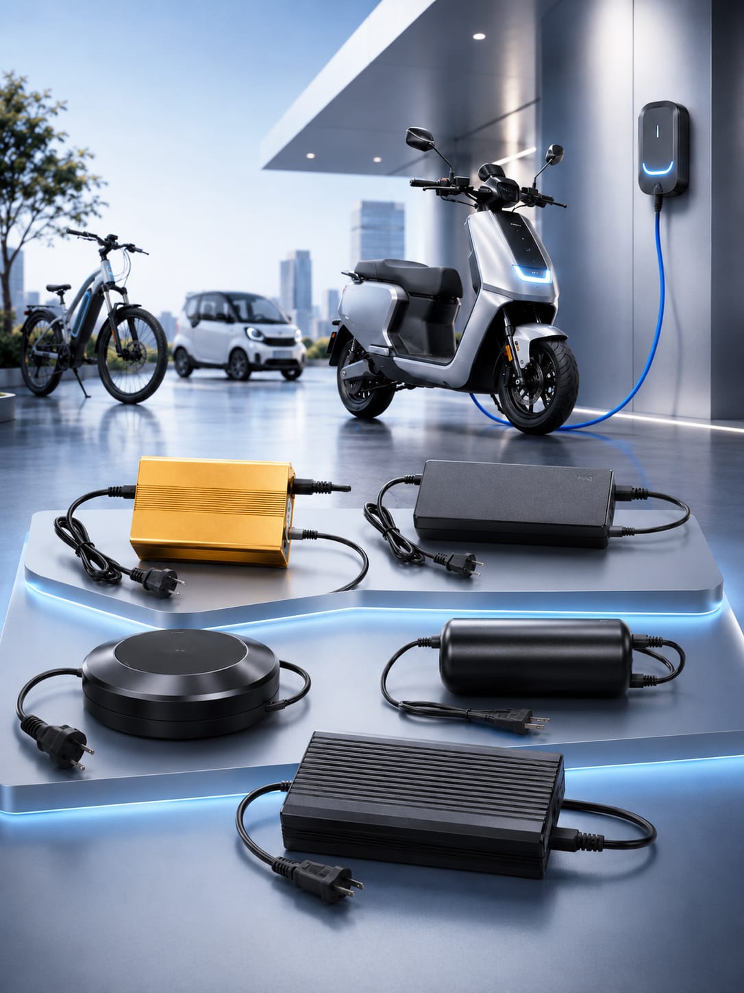 Complete EV Charger Solution for Electric Vehicles