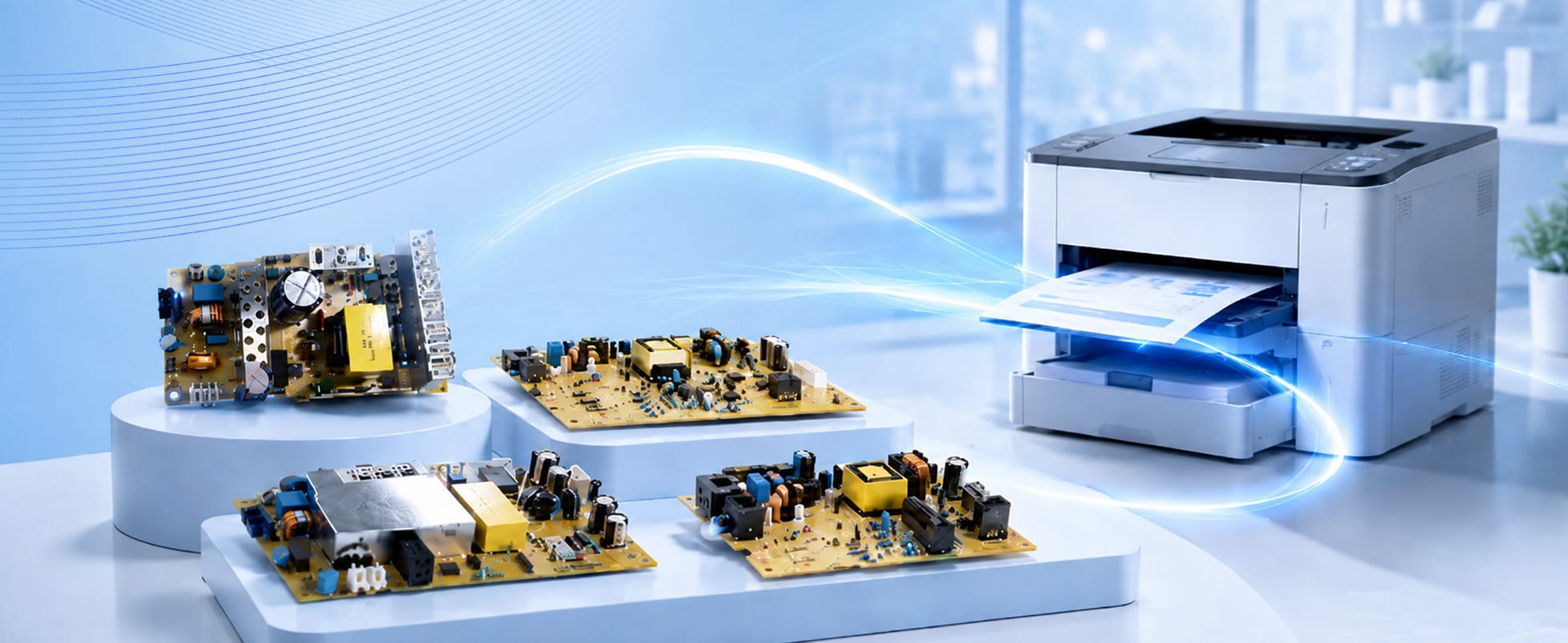 Laser Printer Power Supply Board